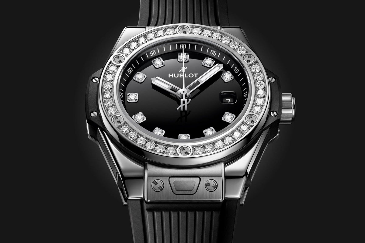 Hublot Big Bang ONE CLICK STEEL DIAMONDS Ref# 485.SX.1270.RX.1204