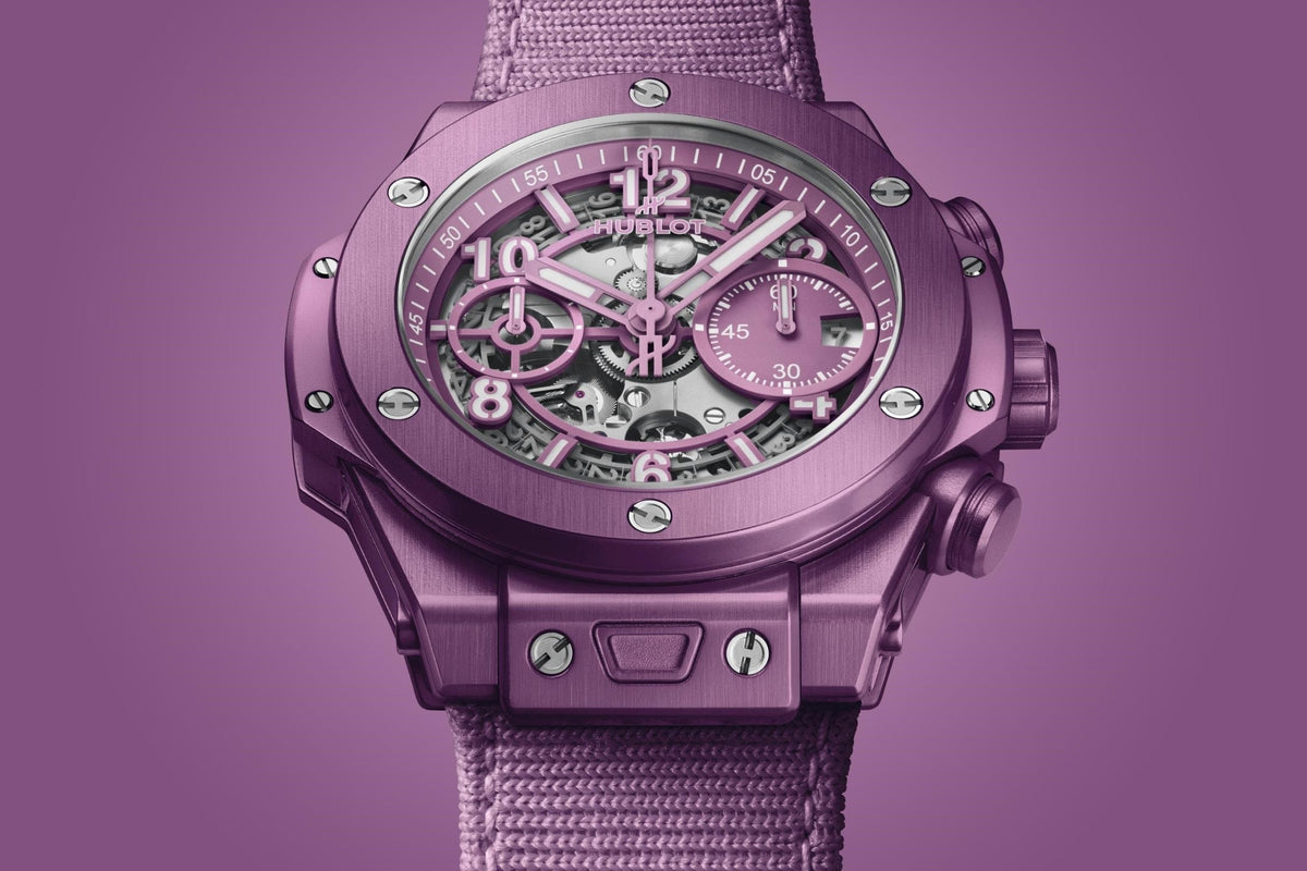 Hublot Big Bang UNICO SUMMER PURPLE Ref# 441.UL.5820.NR