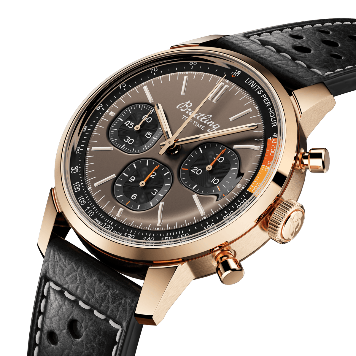 Breitling Top Time B01, 18k Red Gold, 41mm, Ref# RB01761A1Q1X1, Unworn 2024