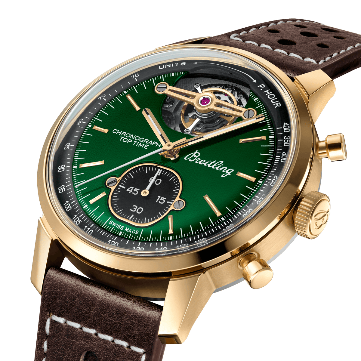 Breitling Top Time B21 Ford Mustang, Bronze, 43mm, Ref# NB21251A1L1X1, Unworn 2024