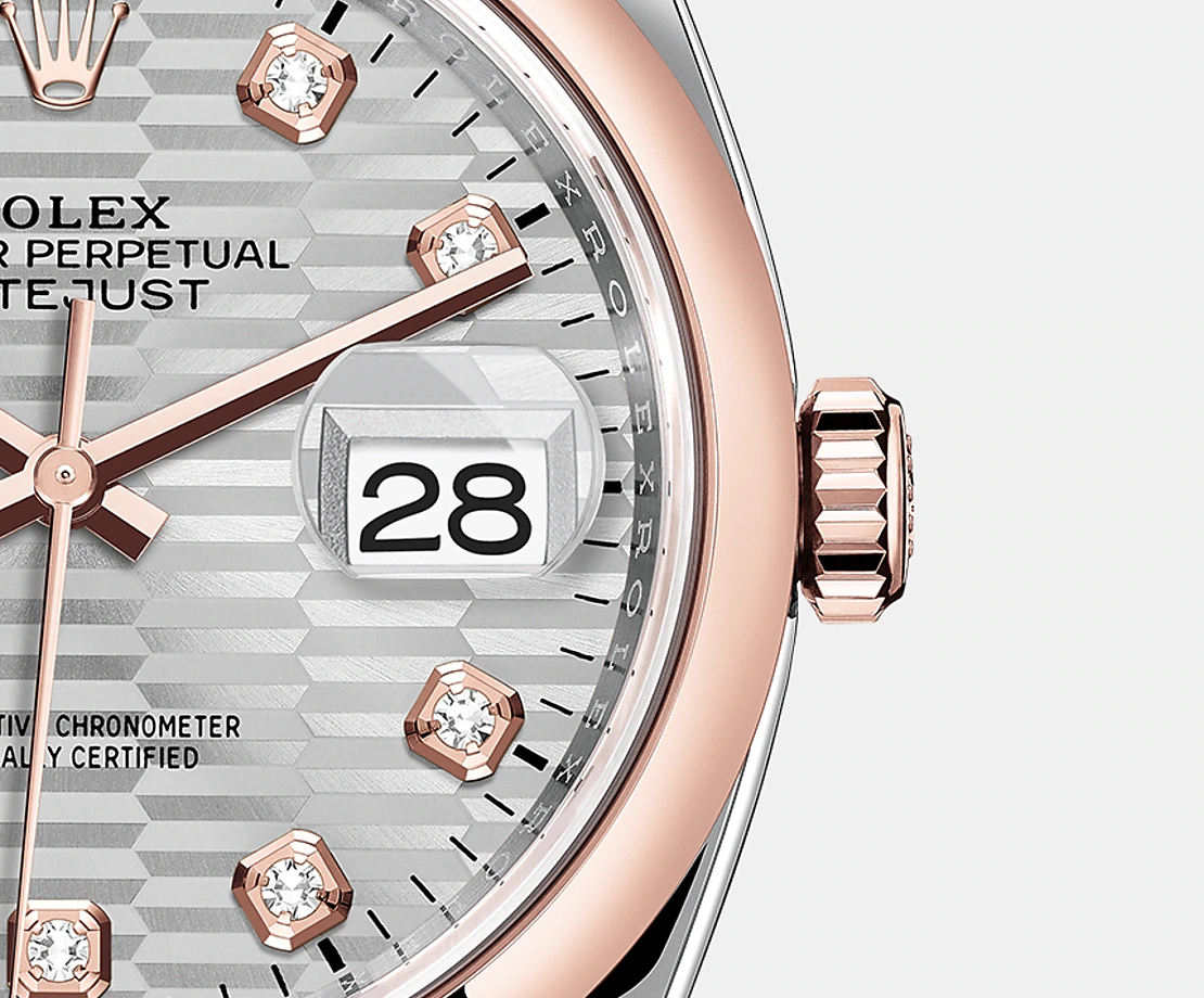 Datejust 36mm, Oystersteel and 18k Everose Gold, Ref# 126201-0040