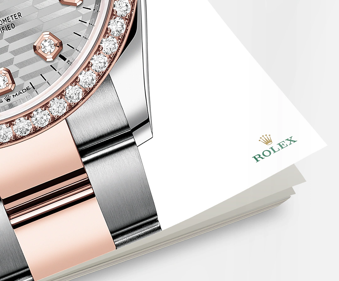 Datejust 36mm, Oystersteel and 18k Everose Gold, Ref# 126281rbr-0028