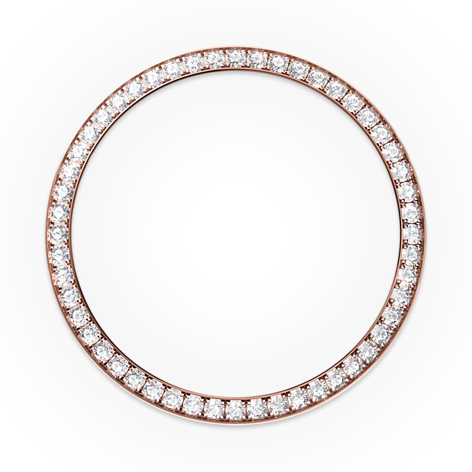 Day-Date 36, 18k Everose Gold with Diamond-set, 36mm, Ref# 128345rbr-0068