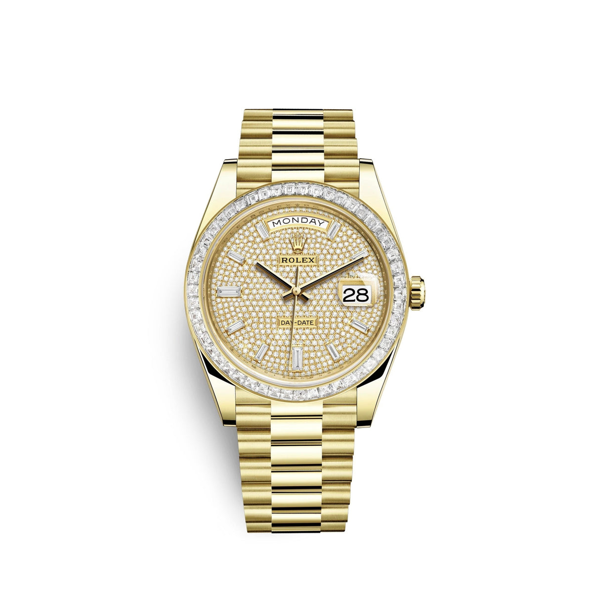 Day-Date 40mm, 18k Yellow Gold, Ref# 228398tbr-0036