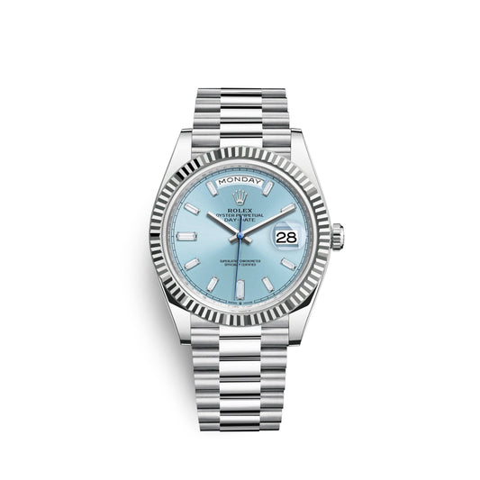 Day-Date, 40mm, Platinum, Ref# 228236-0006