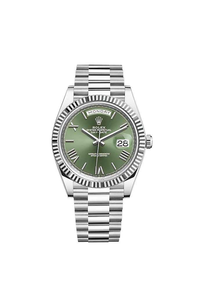 Day-Date, 40mm, Platinum, Ref# 228236-0008