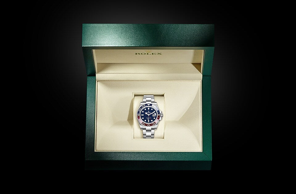 GMT-Master II  Oyster, 40 mm, white gold  M126719BLRO-0003