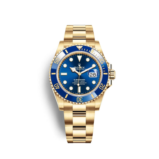 Submariner Date, 18k Yellow Gold, 41mm, Ref# 126618lb-0002